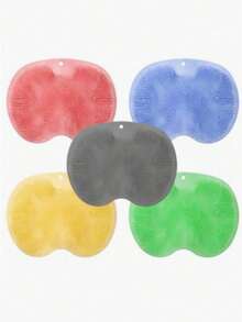 1pc Foot Scrub Mat With Hook, 2-In-1 Foot And Back Massager, Suction Cup Shower Foot Cleaning Exfoliating Pad, Unisex Bathroom Foot Washing Mat, Deep Cleaning Massage Tool For Shower, Home Use, Back To School, New Year Gift - Multicolor - View 7
