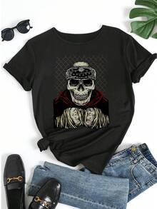 Women T-Shirts - 黑色 - 查看 5