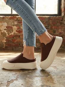 Women Wedges & Platform - Khaki - View 4