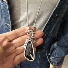Kalung liontin geometris - MultiWarna - View 9