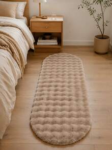 Soft Fluffy Faux Fur Rug, Suitable For Bedroom, Living Room, Room Decor, Plush Bedroom Rug, Washable, Non-Slip, Cute Rug, Living Room Rug, Bedroom Rug, Bedside Rug, Faux Fur Rug, Decorative Rug, Bedroom Decor, Long Pile Rug, Home Decor, Autumn Home Decor, Room Decor - Camel - View 3