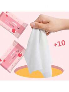 1/2/5/10 Packs (10 Wipes Per Pack) Disposable Portable Shoe Cleaning Wipes, Down Jacket Cleaning Wipes, Used For Daily Cleaning, Portable Space-Saving For Travel (Used For Item Cleaning, Not For Body Cleaning) - Multicolor - View 6
