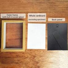 Multi-Color 3D Photo Frame Display Box, Small 3D Photo Frame, 3D Stereoscopic Photo Frame, 3D Stereoscopic Photo Display Box, Wall-Mounted Display Box, Removable Inner Frame, Suitable For Flowers, Tickets, Souvenirs, Photos, Handmade Crafts - Rectangle - View 8