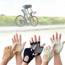 Yoga Gloves, Non-Slip Fingerless Pilates Gloves Breathable Workout Gloves, Suitable For Most Women And Men - A - View 12