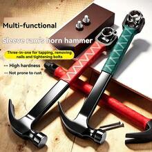 1PC Claw Hammer With 8/10/12/14mm Socket Installation Hammer Multi-Function Hammer - 1pc - View 8