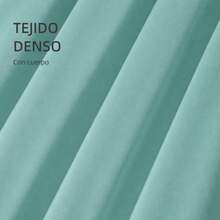 POLIGONO Curtains - Mint Green - View 6