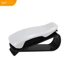 1pc S-Shaped Car Visor Glasses Holder, Multifunctional Fashion Glasses Clip, Car Interior Ticket & Card Holder Accessory - Car Air Vent Storage - View 5