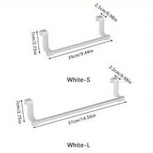 Cabinet Door Towel Rack - No Drill Space-Saving Hook, Door Mounted, Suitable For Kitchen, Bathroom And Cabinets - Can Hang Towels And Rags - Easy Installation, Kitchen Storage, Bathroom Storage, Bathroom Accessories, Modern Home Decor, Back To School Gift, Kitchen Storage, Suitable For Back To School Season, Bathroom Towel Rack - A - View 10