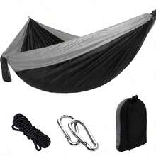 Outdoor Camping Hammock, Portable Non-Slip Rocking Chair, Suitable For Indoor And Outdoor Relaxation - Multicolor - View 7