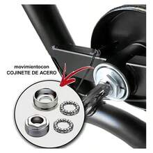 Bicicleta de Spinning Fija Magnética para Uso Doméstico con Controlador de Resistencia Ajustable y Asiento Cómodo para Ejercicio  y Eficiente - Actualización de La Versión Negra de La Bicicleta - Ver 7