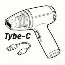 Penyedot Debu Genggam 3-in-1 - 2000mAh, Pengisian Cepat, Daya Hisap Basah/Kering yang Kuat untuk Mobil, Rumah, dan Hewan Peliharaan, Pengisian Daya USB-C, Filter yang Dapat Dicuci, Pembersih Udara Rendah Suara, dan Set Nosel Multifungsi, Penting untuk Detailing Mobil dan Pembersihan Keyboard - nirkabel - View 10