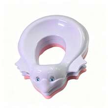 Dinosaur Shaped Toilet Seat Adapter, Portable Toilet Training Ring For Standard Household Toilets, Cartoon Animal Toilet Seat Accessory For Bathroom, Multiple Colours - A - View 2