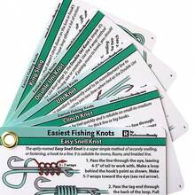 Easiest Fishing Knots Pocket Guide For Beginners | Waterproof Pocket Fisherman Guide On How To Tie The 12 Simplest Knots. Great Fishing Gadget & Fishing Gift - Multicolor - View 8