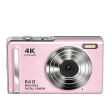 4K Ultra HD 數位相機，64MP 照片，16倍數位變焦，防震便攜式 Vlog 相機，支援 OTG 連接，1200mAh 電池，長效續航，多色可選，適合學生與內容創作者的便攜旅行相機 - 查看 13