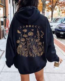 Women Sweatshirts & Hoodies - Black - View 1