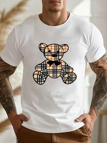 Men T-Shirts - 白色 - 查看 9