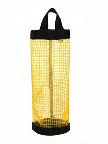 1pc Hanging Trash Bag Storage Rack Plastic Bag Holder Mesh Hanging Storage Box Foldable Breathable Washable Hanging Mesh Trash Bag Storage Box Organizer Storage Bag Rack - Multicolor - View 14