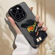 Cool Motocross Rider Helmet Cartoon Phone Case For IPhone 17/16/15/14/13/12/11/XS/XR/X/PLUS/PRO/PROMAX, Stylish Protection - 混色 1 - 查看 6