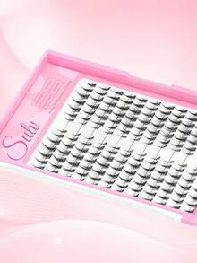 Sulv 168pcs C Curl Individual Lash Clusters Cluster Eyelashes 8-10-12-14mm Mixed DIY Lash Extension False Lashes For Self Application At Home - View 2
