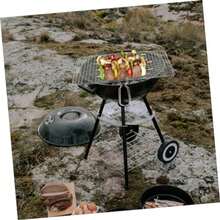 Yardwe Grilled Fish Clip Barbecue Net De Acero Inoxidable Cesta Para Asar Pescado Mariscos Y Verduras DiseñO De Malla Para CoccióN Uniforme FáCil De Limpiar Accesorios Para Parrilla - Multicolor - Ver 3