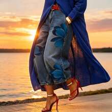Women Jeans - Blue - View 5
