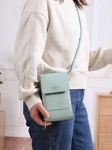 Multifunctional Women's Wallet, Touchscreen Crossbody Bag With Card Slots, Suitable For Commuting, Travel And Business Trips - Multicolor - View 5