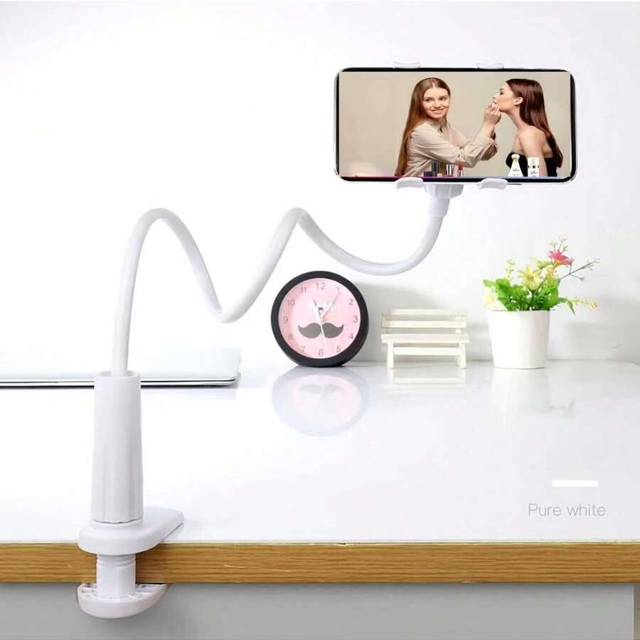 Slouchy Phone And Tablet Holder, Rotatable Phone Stand, Live Streaming Stand, Spiral Desktop Stand, Desktop Or Bedside Phone Holder Tool For Live Streaming - Multicolor - View 1