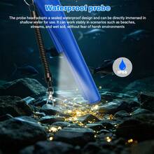 New Positioning Rod Handheld Underground Metal Detector GP Pointer Handheld Waterproof High Sensitivity Security Detector - Multicolor - View 2