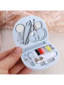 Mini Travel Sewing Kit - Portable Emergency Repair Tool Set, Suitable For Beginners, Travelers And Hotel Guests, Includes Various Threads, Scissors, Hand Sewing Needles And Extra Accessories - Compact And Lightweight, Easy To Use - Multicolor - View 5