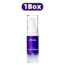 Vaclav Pasta Gigi Pemutih Ungu 30ml Koleksi Warna Rasa Mint Pembersih Mendalam Nafas Segar Penghilang Noda Memperbaiki Gigi Kuning Hadiah untuk Wanita - Mint - View 7
