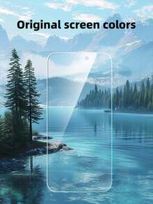 2pcs Tempered Glass Screen Protector, Compatible With IPhone 17 17e 16 15 14 13 12 11 Pro Max XR XS Max Air Mini Se2 Se3 8 7 6 Plus, No Black Border Large View, High Definition High Transparency High Hardness, Anti-Scratch, Anti-Fingerprint, No White Edge, No Bubble, Easy Installation, Phone Case Friendly - Clear - View 8