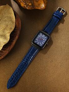 Black Round Men's Quartz Watch, Plastic Strap, Arabic Numeral Dial, Suitable For Daily Wear, Gifts And Parties - Blue - View 7