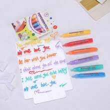 1pc 3D Printed Bubble Pen Popcorn Pen Cotton Pen Bubble Pen Drawing Children DIY Expansion Effect - Multicolor - View 5
