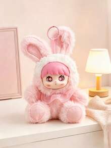 Cute Small Plush Rabbit Doll, Mini Plush Rabbit Doll Pendant, Birthday Gift Christmas Decoration Halloween (Internal Material Is Hard Non-Plush Filling) - Multicolor - View 10