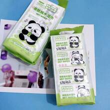 EDI Pure Water Cute Cleaning Wipes, Portable Cleaning Wet Tissues, Suitable For Daily Cleaning, Camping, Travel, Convenient And Portable. - Multicolor - View 8