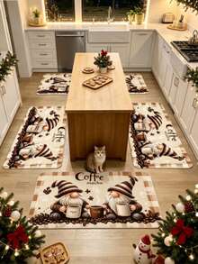 1 tấm thảm Noel hình chú lùn uống cà phê, thảm bếp, thảm trang trí, thảm nhỏ trang trí phòng ngủ, thảm trang trí nhà, thảm phòng khách, thảm nhỏ phòng khách, thảm phòng ngủ, thảm trang trí phòng khách, thảm ngoài trời, thảm có thể giặt được - Nhiều màu 8 - Xem 5
