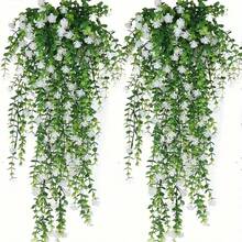 Artificial Decorative Flowers, Home Yard Dining Table Living Room Room Decoration Wedding Party Event Decoration, Gathering Party Holiday Decoration, Dining Table Decoration - White - View 1