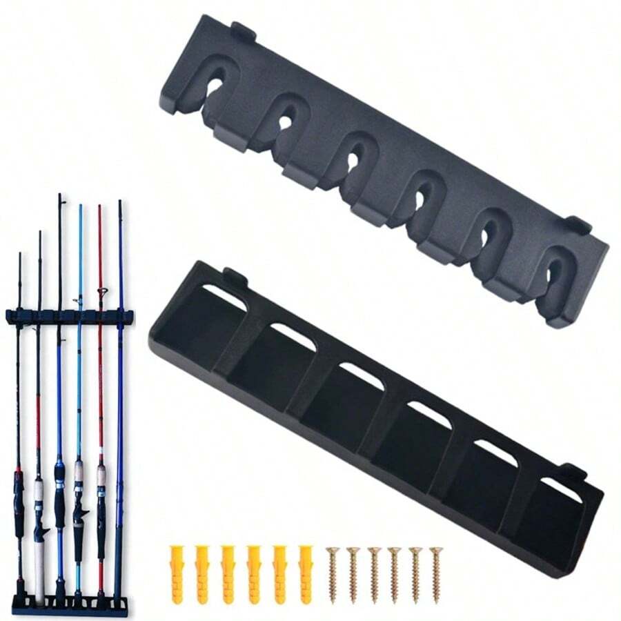 Wall Mount Billiard Cue Storage Rack Space Saving Pool Stick Holder For Game Room Home - A - View 1