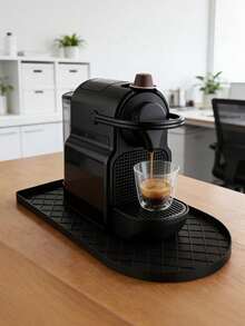 Non-Slip Silicone Mat, Suitable For Countertop And Bar Silicone Coffee Mat, Non-Slip Silicone Mat With Beveled Edge Design, Kitchen Appliance Protection Mat, Non-Slip And Leak-Proof, Compatible With Espresso Coffee Machines, Kitchen Appliance Protection Mat, Suitable For Most Coffee Machine Brands On The Market. - 1 Cleaning Cloth - View 5