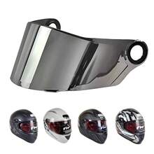 Viseira Capacete Ls2 Ff358 / Fw3 Gt Mormaii Cromada Espelhada Fechado - Viseira Cromada Espelhada - Visão 2