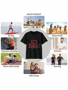 Men T-Shirts - Black - View 3