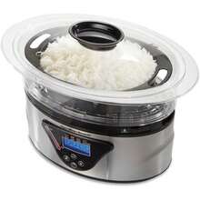 Hamilton Beach 37530Z/ Vaporera y Arrocera Digital/Bandejas Apilables/Capacidad de 5.2L - Ver 5