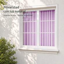POLIGONO Curtains - Lilac Purple - View 3