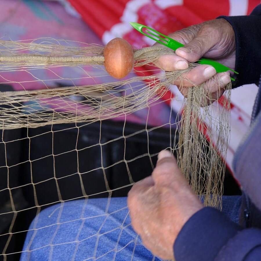Random Color Durable Plastic Fishing Net Weaving Shuttle Needle For Hand Mending And Knotting Repair Tool, Portable Net Maintenance Accessory For Fishing - Multicolor - View 1