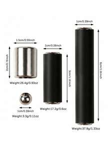 Extra Large High-Strength Magnet, Silicone Cylindrical Magnet And Magnetic Bead Combination Design, Enhanced Magnetic Force, Instantly Creates Cat Eye Effect, Specially Designed For High-Gloss Cat Eye Gel - Multicolor - View 7