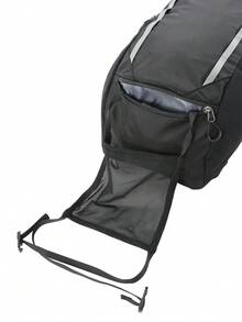 CAMEL CROWN Ransel Hiking Bernapas untuk Aktivitas Luar Ruangan, Ransel Ringan untuk Trekking & Bersepeda - Phantom Black - View 7