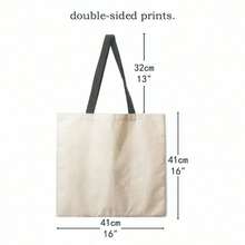 Halloween Large Tote Bag With Inner Pocket, Reusable Shoulder Bag, Travel Bag, Shopping Gift - Multi-color - View 2