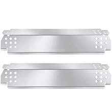 Criditpid - Piezas de repuesto para Nexgrill 720-0864, 720-0864M, 720-0830H, 720-0888N, 720-0888, 720-0896B Grill, placa de calor de acero inoxidable, quemador de llama para Nexgrill 2 quemadores 720 - Multicolor - Ver 1