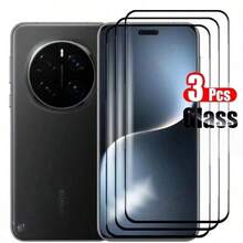 3片裝 3D 曲面鋼化玻璃螢幕保護貼，適用 X300 Pro/X300/V70// Lite/V50/V50 Lite/X200 Pro、Honor Magic 7 Lite/Magic 7 Pro/Magic 8 Pro/HONOR 400 Pro/HONOR 200/HONOR 200 Pro，高清全螢幕、防刮耐磨、簡易安裝 - 無色 - 查看 25