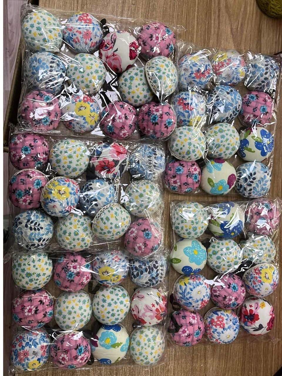 1pc Flower Print Pins Insert Bag, Modern Non-woven Fabric Random Pins Insert Bag For Home